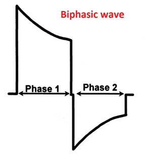Biphasic wave