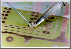 Applying solder