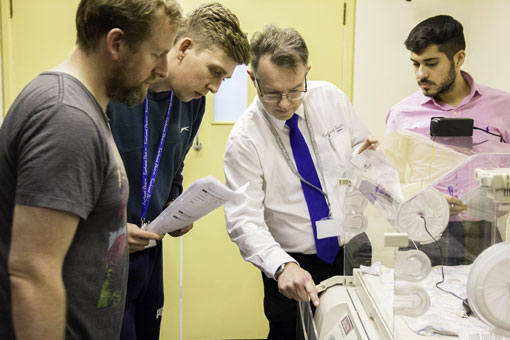 Hospital engineering apprentice summer school